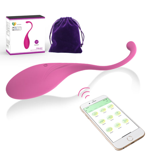 DEEPLIK Lush G -Spot Vibrators with Remote, Long Distance App Controlled Egg Vibrator Wireless Bluetooth Vibrating Women Sex Toys Rechargeable Massagers for Female Couples Sexual Stimulator