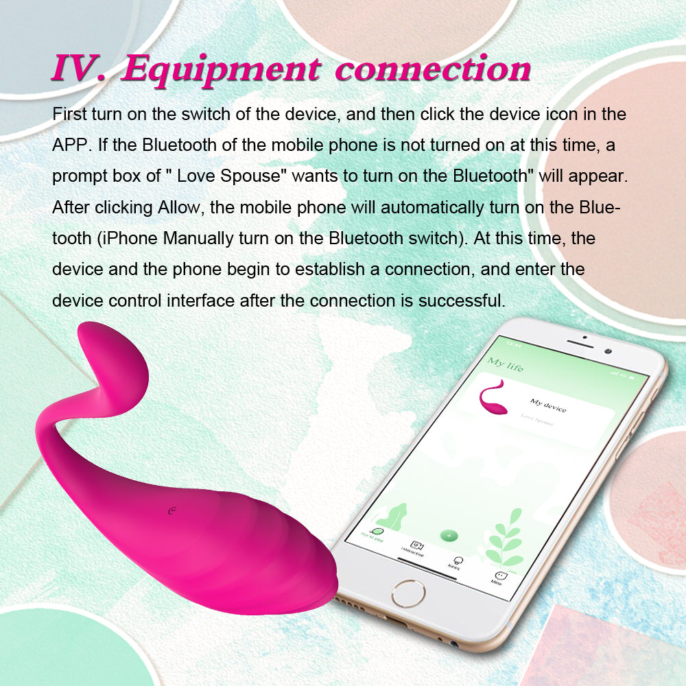 DEEPLIK APP Remote Control G-spot Panty Vibrator, Pink Fun Long Distance Bluetooth Wearable, Rechargerable Adult Sex Toys More Than 10 Vibrations for Women and Couple, Female Toy