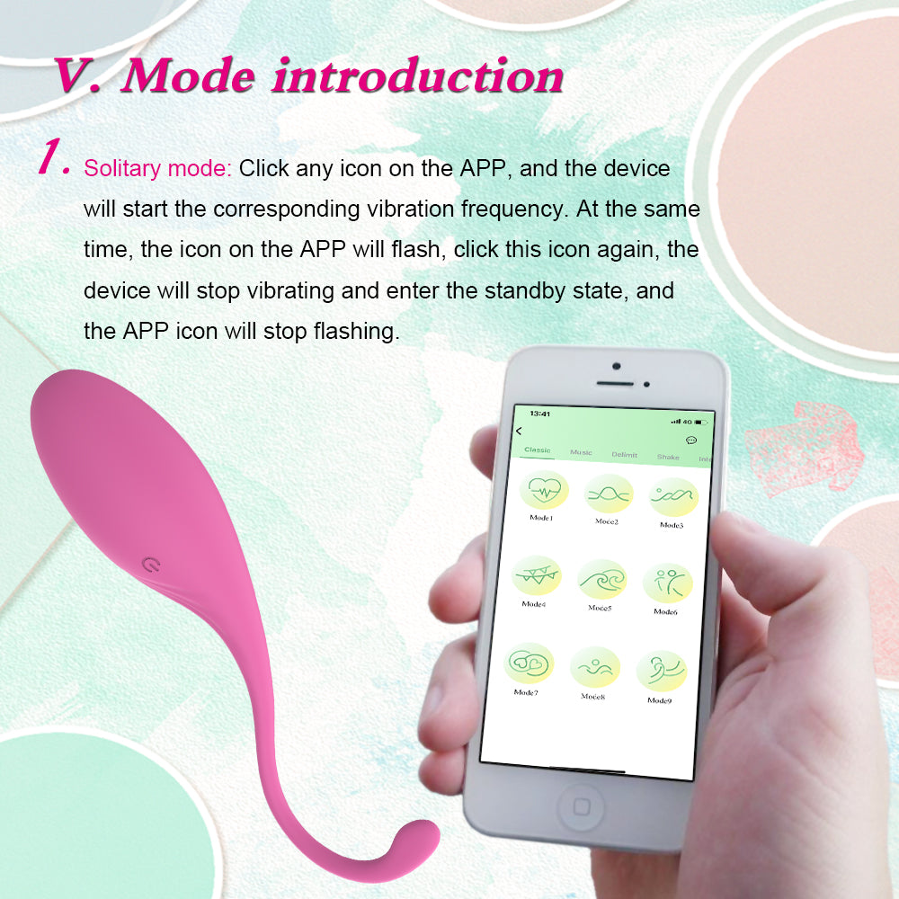 DEEPLIK Lush G -Spot Vibrators with Remote, Long Distance App Controlled Egg Vibrator Wireless Bluetooth Vibrating Women Sex Toys Rechargeable Massagers for Female Couples Sexual Stimulator