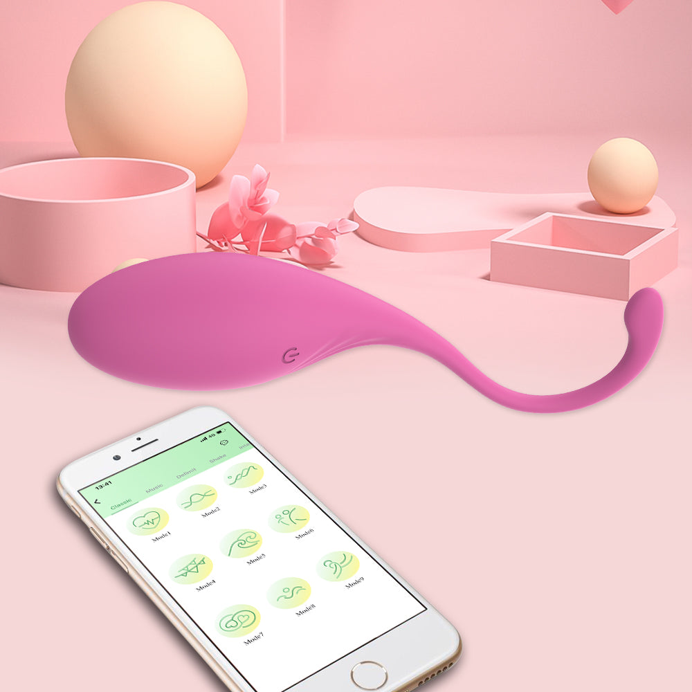 DEEPLIK Lush G -Spot Vibrators with Remote, Long Distance App Controlled Egg Vibrator Wireless Bluetooth Vibrating Women Sex Toys Rechargeable Massagers for Female Couples Sexual Stimulator