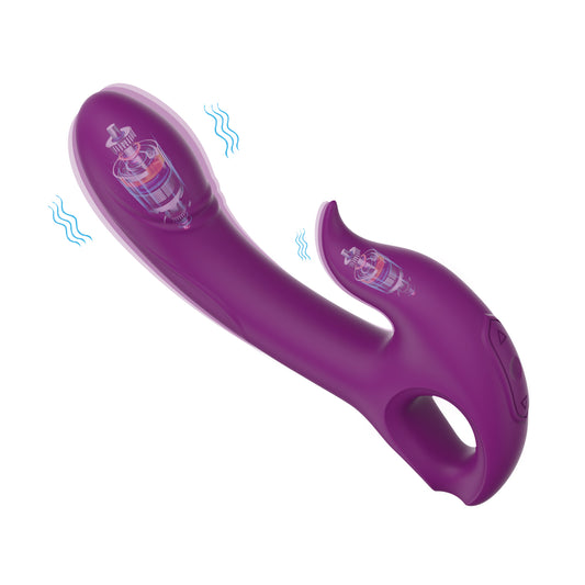 Rabbit G-Spot Vibrator Sex Toy - Clitoral Vibrator Deeplik Sex Toys for Women Clitoral Nipple, 3 in 2 Vibrators with 10 Vibrations, Sex Toy G-Spot Dual Vibrator for Female and Couple