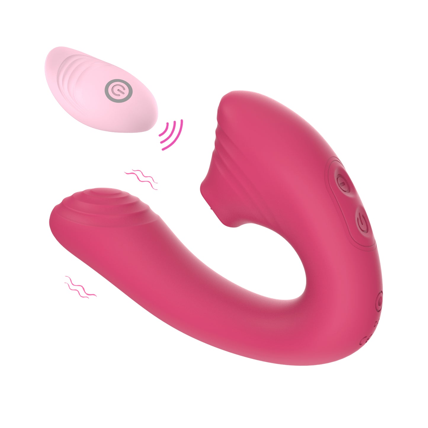 Adult Sex Toys for Women - Sucking Vibrator for Clit - Remote Control Wearable Deeplik for Female, 10 Suction & 10 Vibration Modes Sexual Pleasure Tools for Women Couples