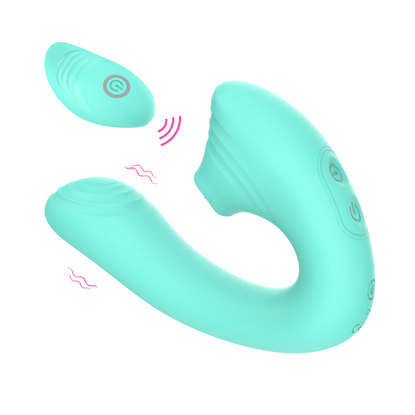 Adult Sex Toys for Women - Sucking Vibrator for Clit - Remote Control Wearable Deeplik for Female, 10 Suction & 10 Vibration Modes Sexual Pleasure Tools for Women Couples