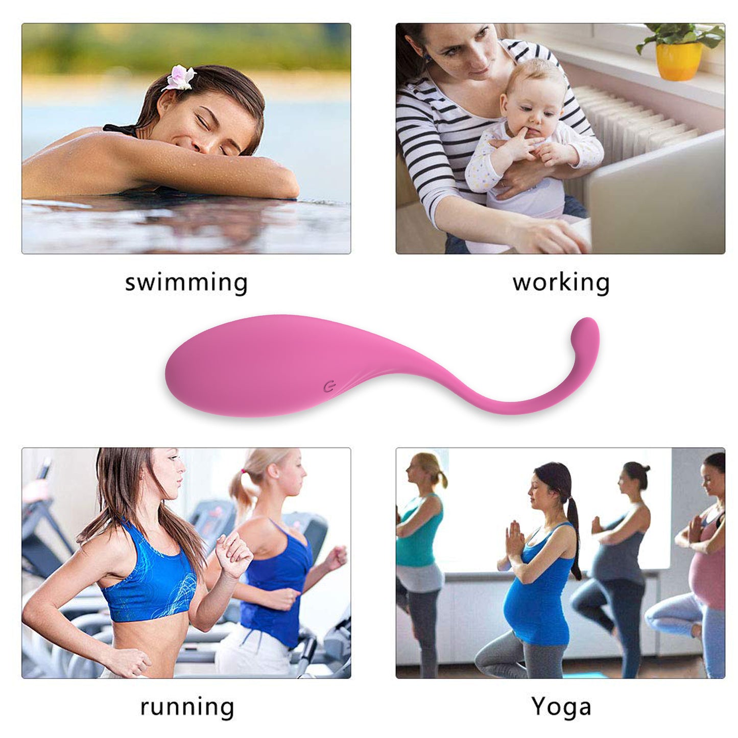 DEEPLIK Lush G -Spot Vibrators with Remote, Long Distance App Controlled Egg Vibrator Wireless Bluetooth Vibrating Women Sex Toys Rechargeable Massagers for Female Couples Sexual Stimulator